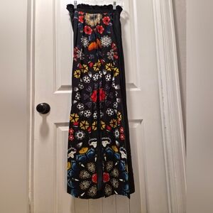 Desigual - Butterfly Wings Split Leg Palazzo Trouser